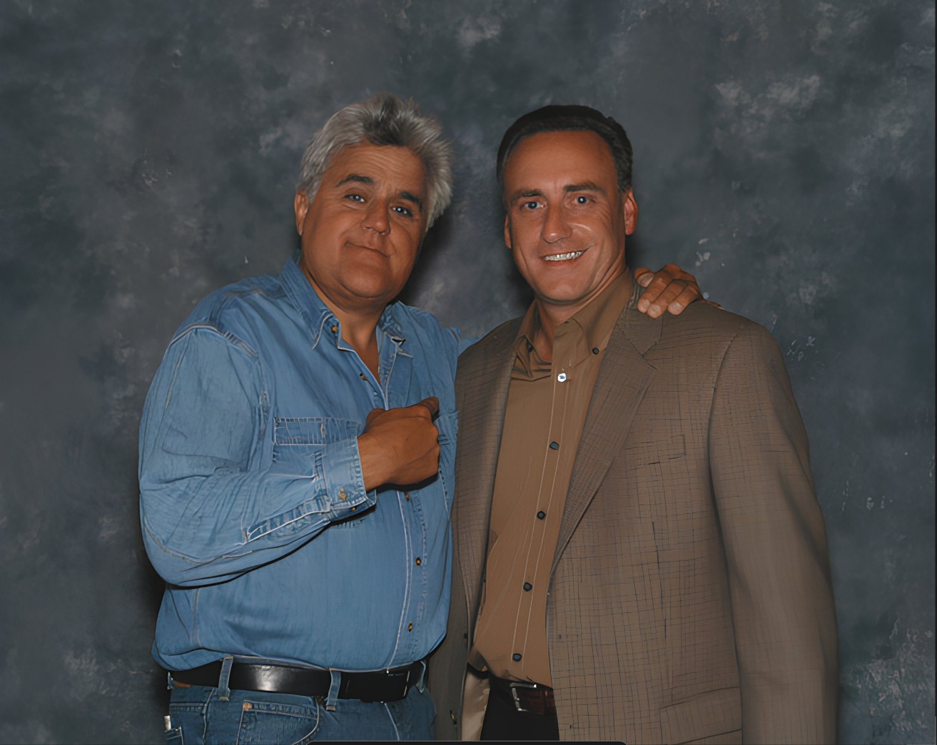 Hal Feder with Jay Leno
